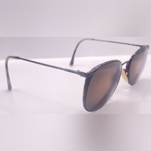 Vintage Marchan Autoflex8 Brown Oval Sunglasses Frames Only